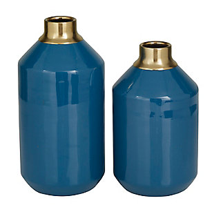 The Novogratz Novogratz Vase Set, Blue, large
