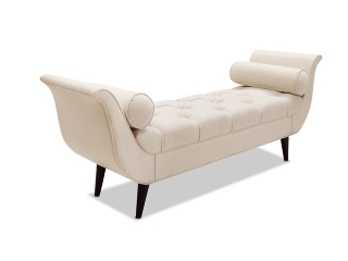 Jennifer Taylor Home Alma Tufted Flared Arm Entryway Bench