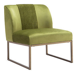 Zuo Modern Noe Accent Chair, Olive Green, rollover
