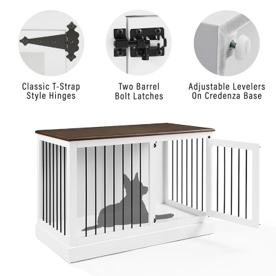 Adjustable crate outlet