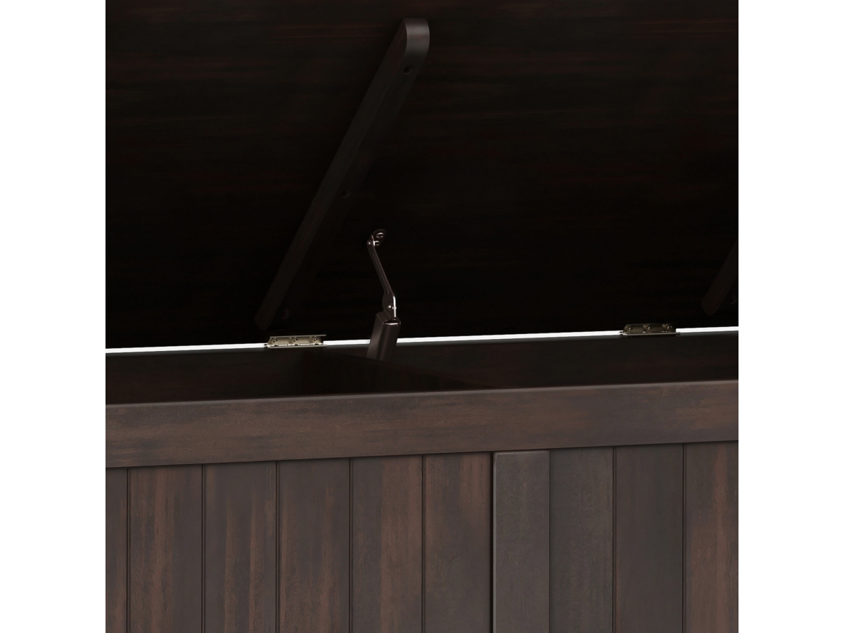 Simpli Home Acadian Small Entryway Storage Bench, , large