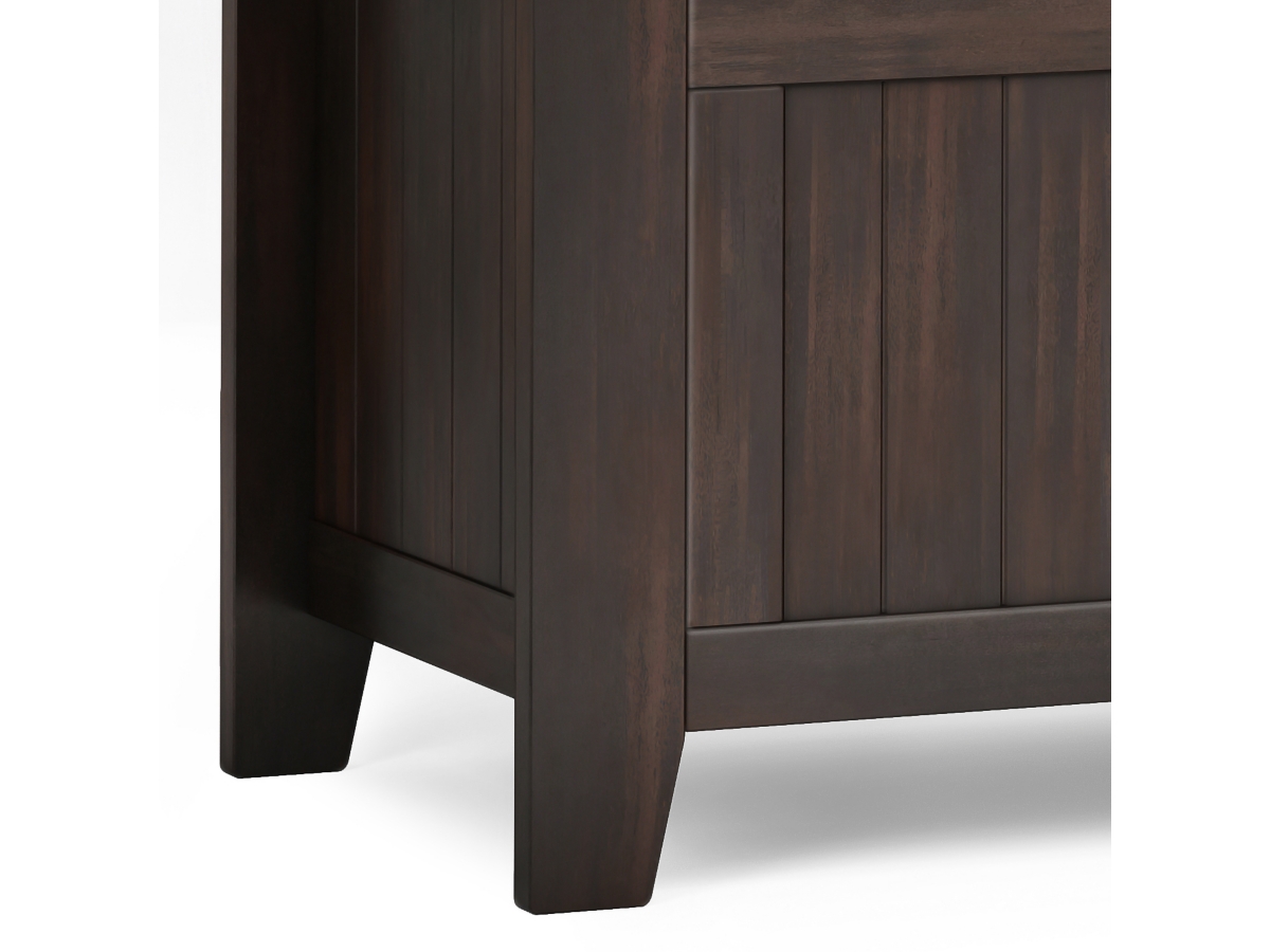 Simpli Home Acadian Small Entryway Storage Bench, , large