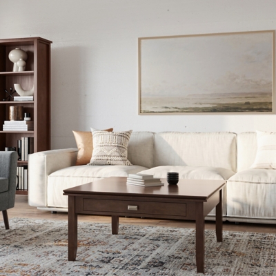 Simpli Home Artisan Coffee Table, , rollover