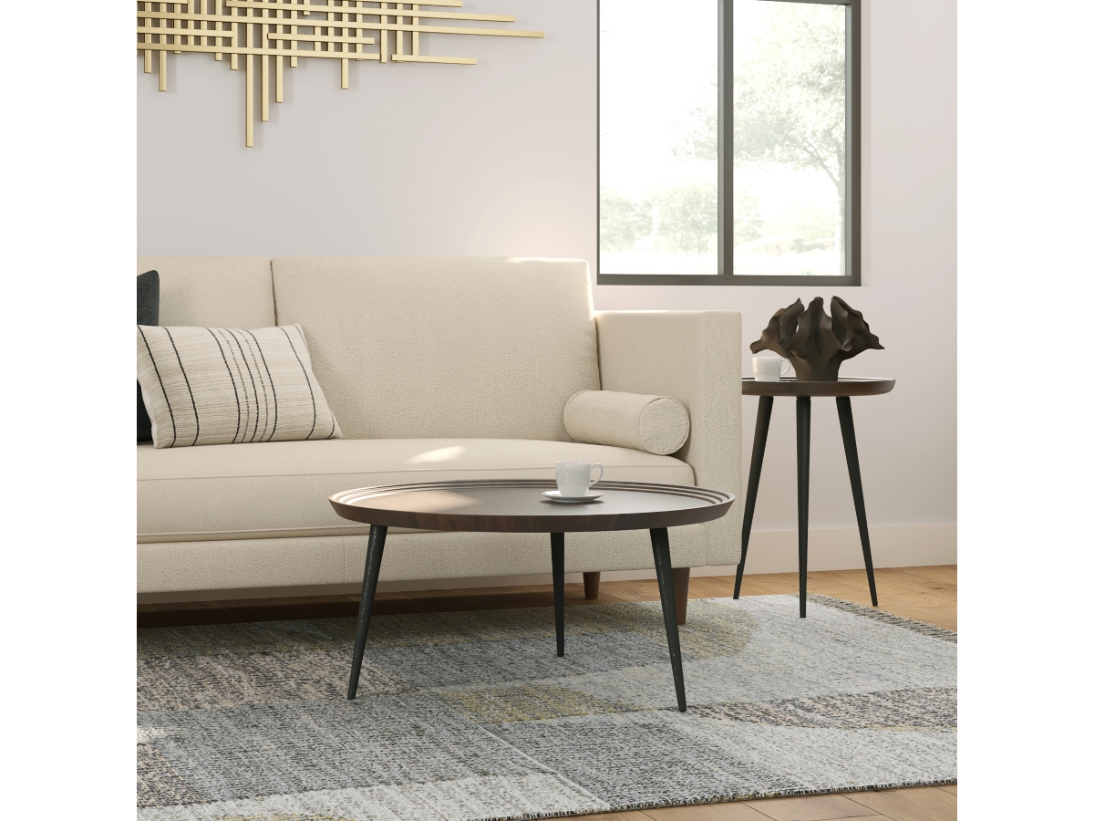 Simpli Home Clairmont Coffee Table, , large
