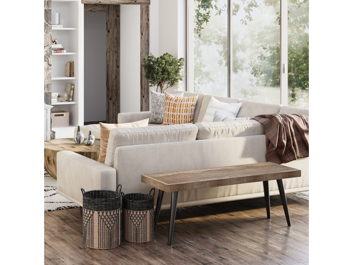 Simpli Home Durham Bench, , large