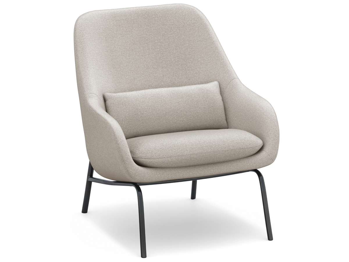 Simpli Home Elmont Accent Chair, Natural, large