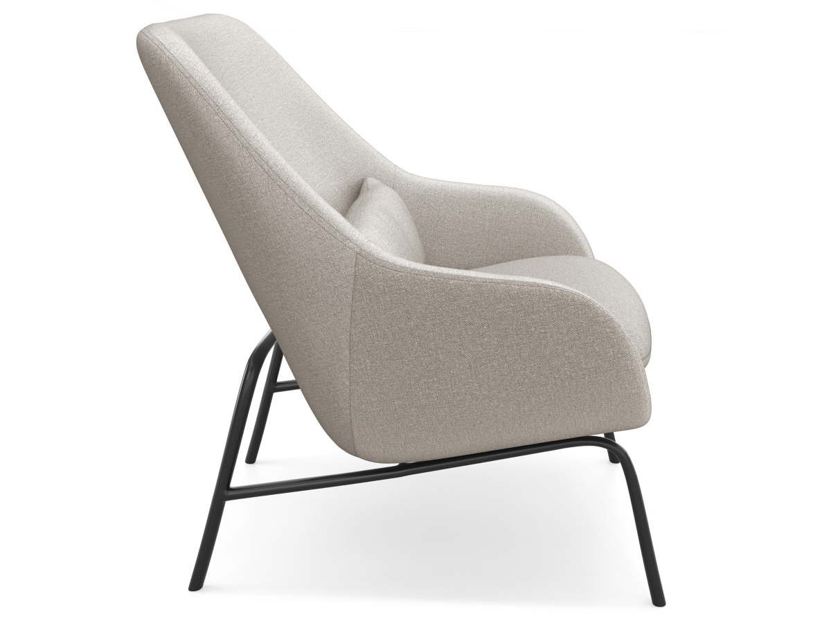 Simpli Home Elmont Accent Chair, Natural, large