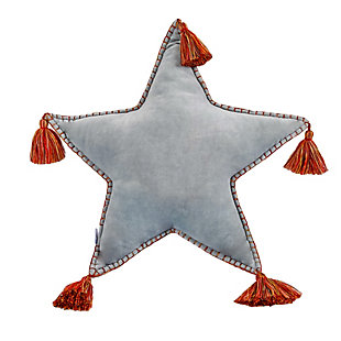 HGTV Home Collection Star Shape Pillow, Blue, large