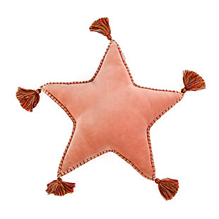 HGTV Home Collection Star Shape Pillow, Pink, large