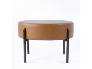 Kinfine USA HomePop Large Round Ottoman