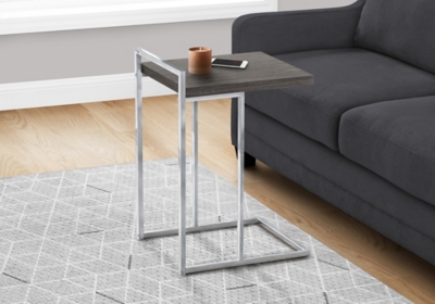 Monarch Specialties Contemporary 25&quot; High C-Shape Accent Table
