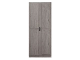 Manhattan Comfort Gramercy 2-Section Wardrobe Closet | Ashley