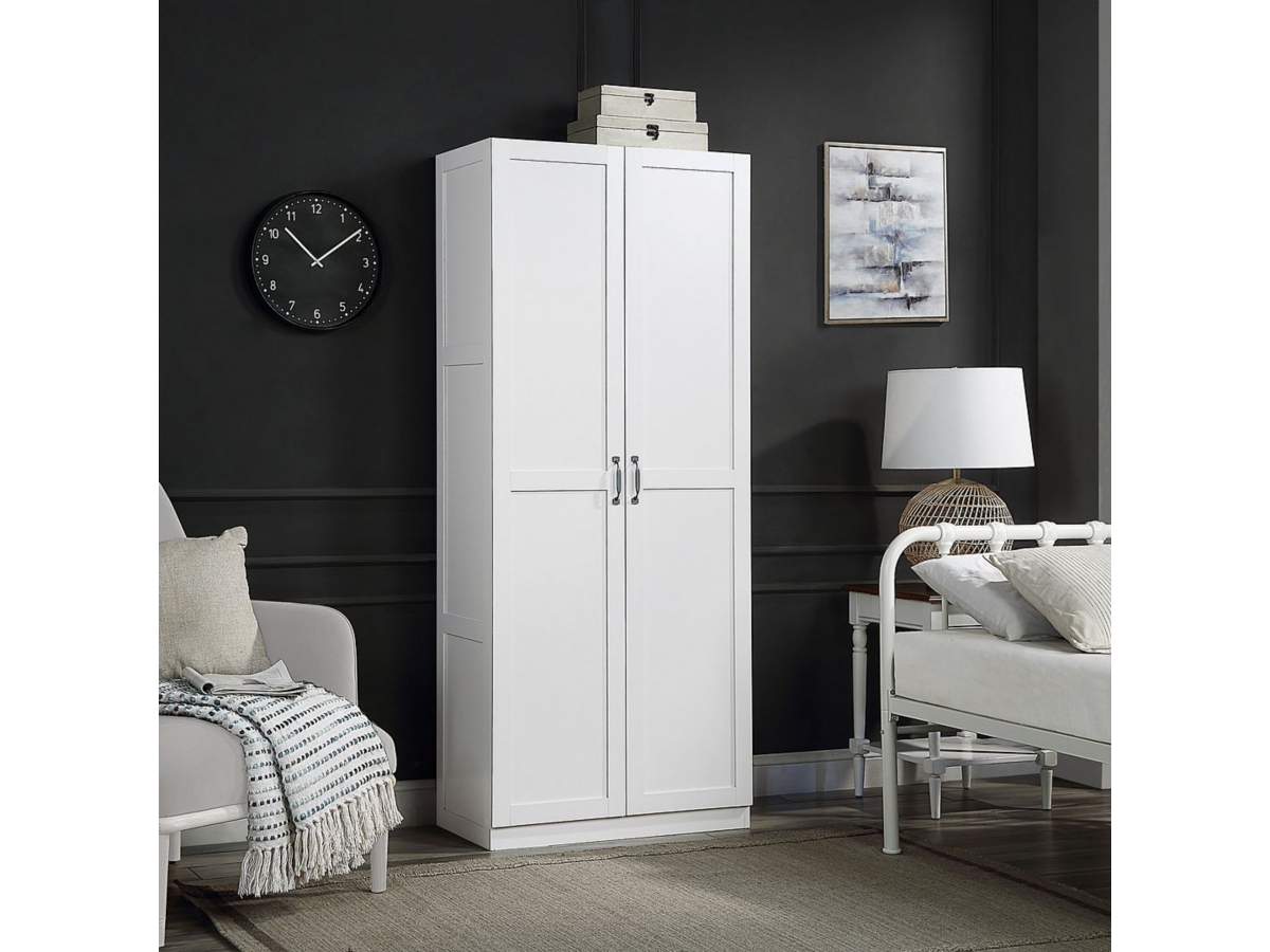 Hopkins Storage Closet with 7 Shelves | Ashley