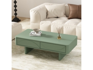 Manhattan Comfort Ella 2 Drawer Coffee Table