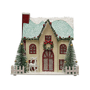 Storied Home Paper House with Trees, , large