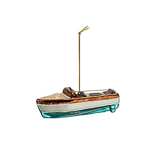 Storied Home Boat Ornament, , large