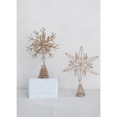 Storied Home Star Tree Topper, Multi