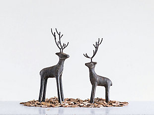 Storied Home Standing Deer Figurine, , rollover