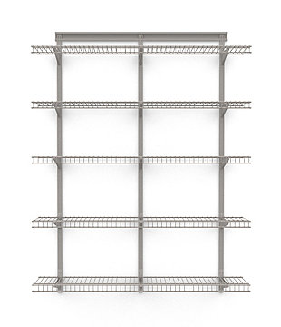 ShelfTrack 5-Shelf Wire Storage System, , rollover