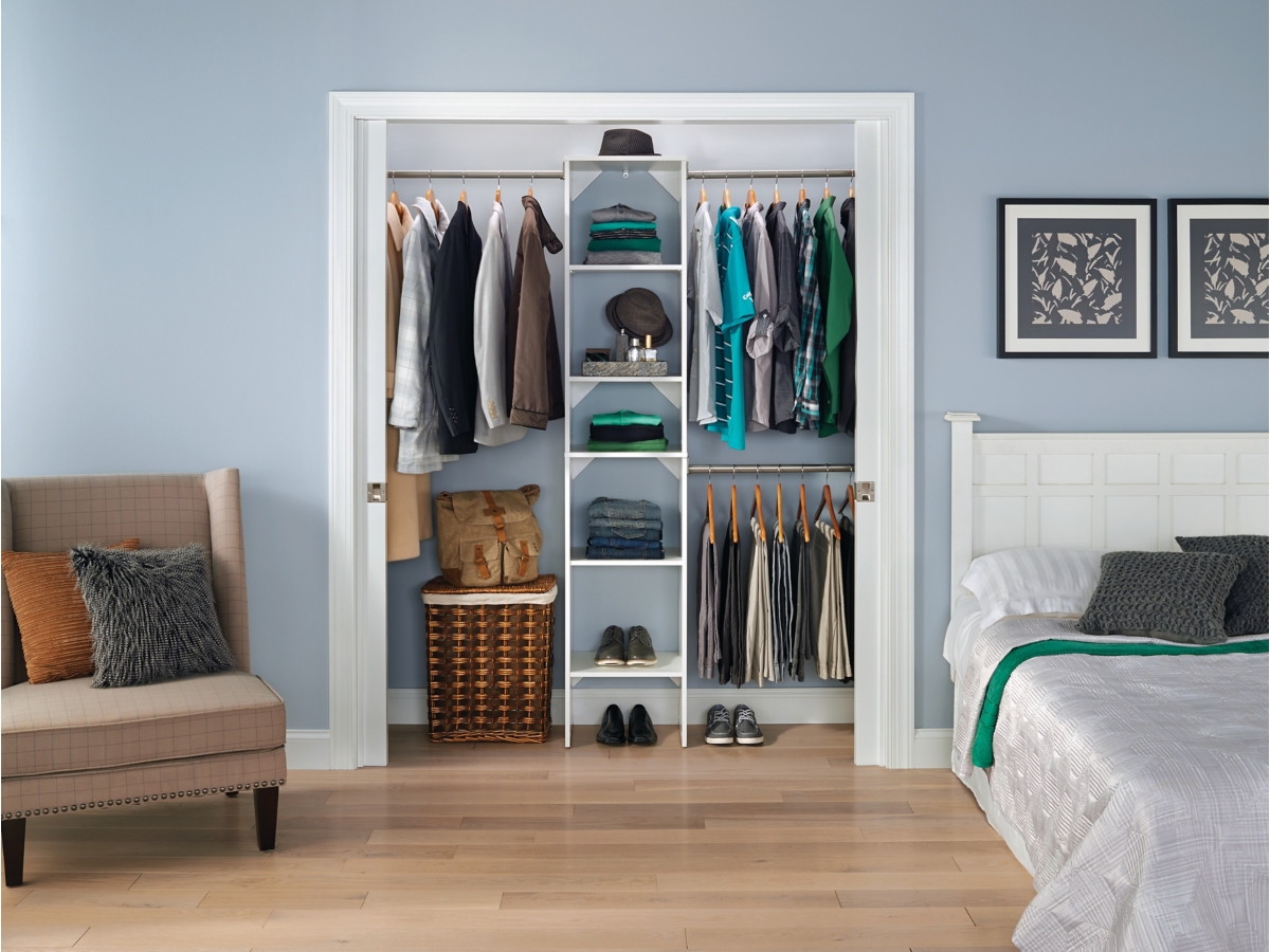 ClosetMaid 16 Starter Tower Closet Organization System Ashley