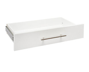 SuiteSymphony 25" x 5" Modern Drawer, Pure White, rollover