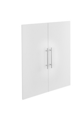 ClosetMaid 25 Modern Door Pair, Pure White