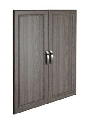 ClosetMaid 25 Door Pair, Graphite Gray