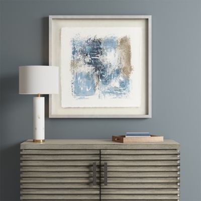 Ashlar Hand Painted Modern Wall Art, , rollover