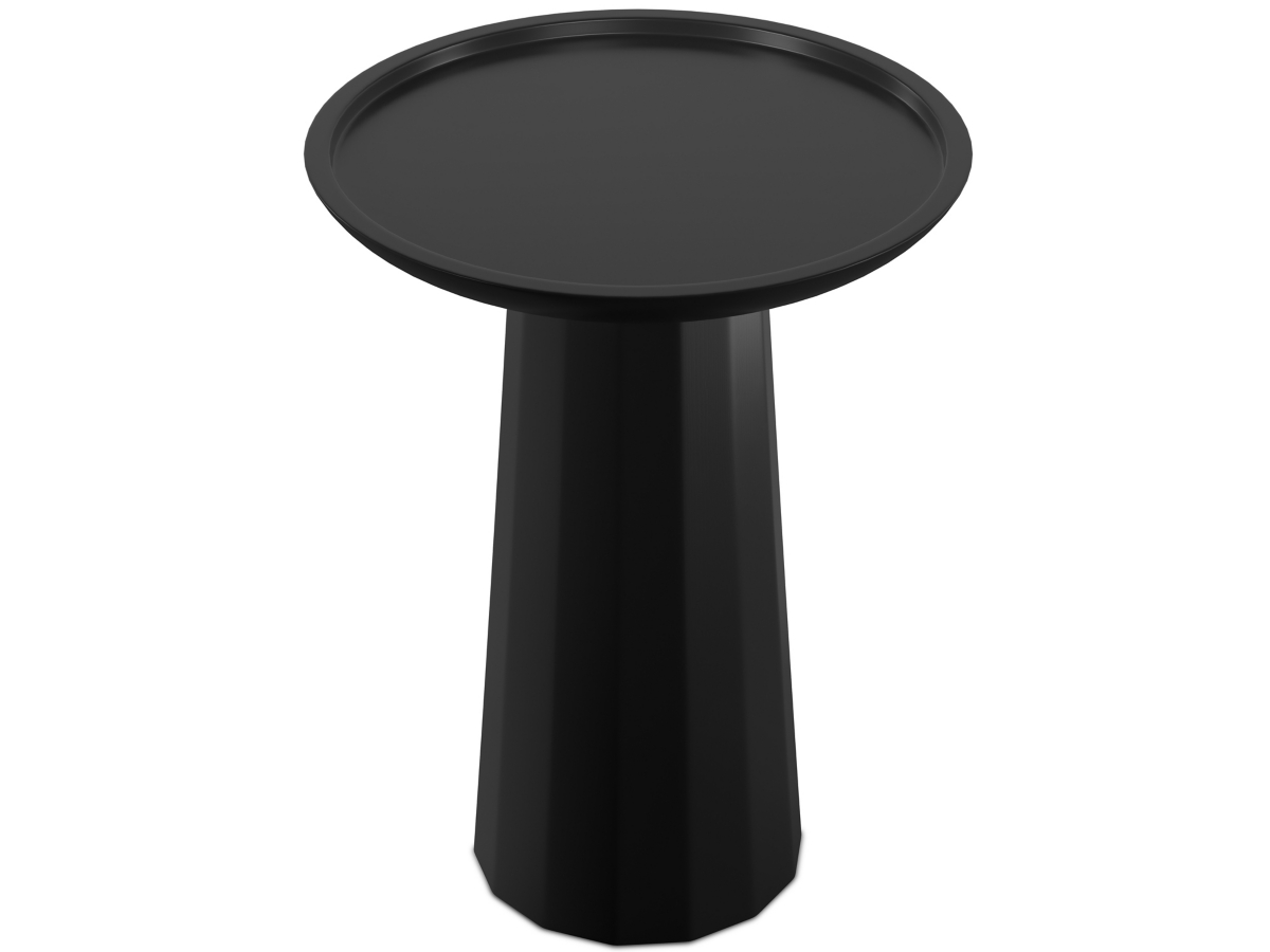 Simpli Home Dayton Accent Table, Black, large