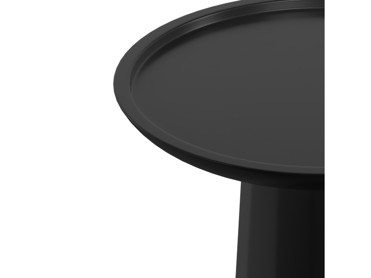 Simpli Home Dayton Accent Table, Black, large