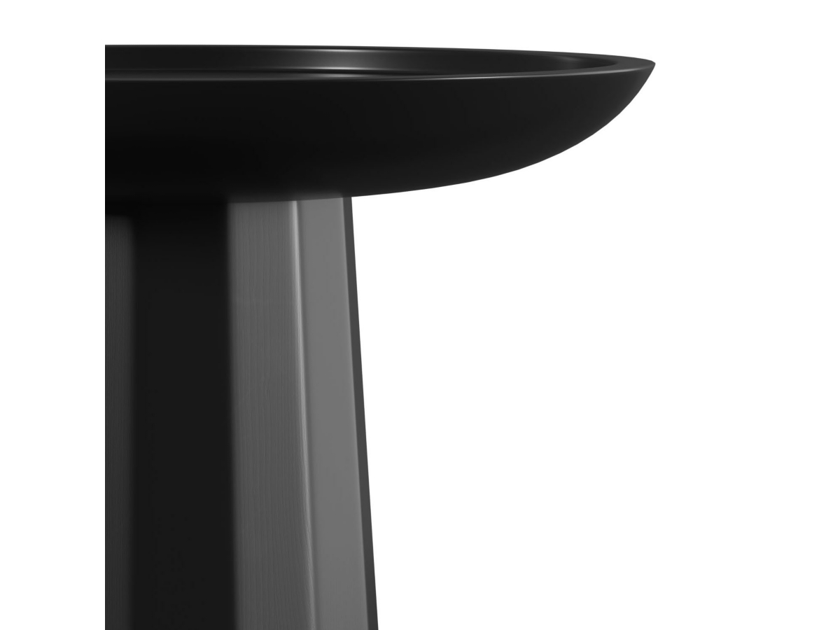 Simpli Home Dayton Accent Table, Black, large