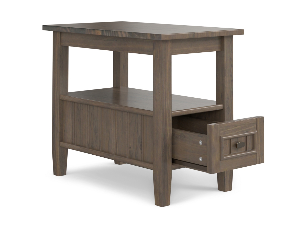 Simpli Home Lev Narrow End Table, , large