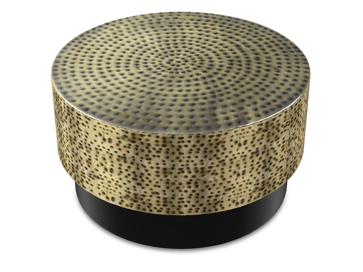 Simpli Home Montrose Metal Coffee Table, , large