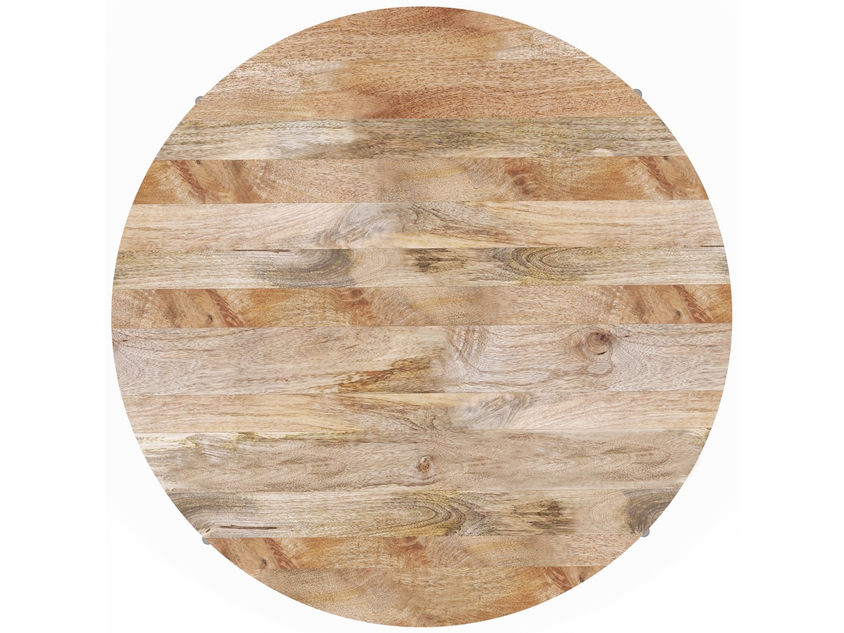 Simpli Home Rayburn Drum Coffee Table, , large