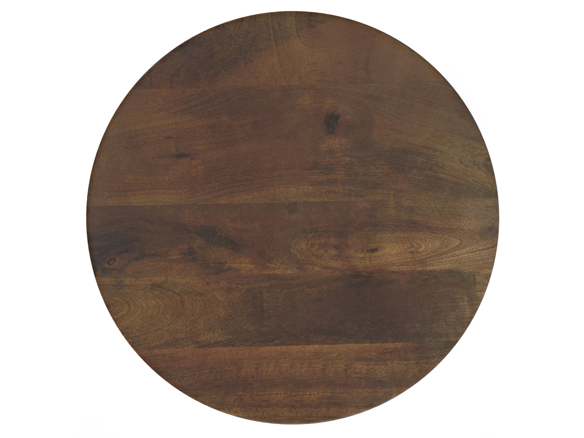 Simpli Home Robbie Accent Table, Walnut Brown, large