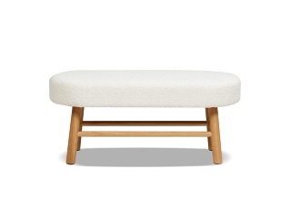 Jennifer Taylor Home Fuji Upholstered Bedroom Accent Bench