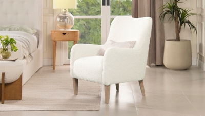 A600080098 Jennifer Taylor Home Nimbus Curved Accent Chair, P sku A600080098