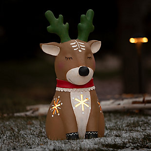 Sullivans Outdoor Lighted Reindeer, , rollover