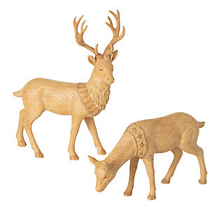 Sullivans Scandinavian Deer Figure (Set of 2), , large