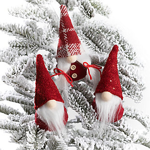 Sullivans Crate Gnome Ornament (Set of 12), , rollover