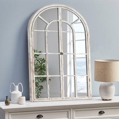 Feronia 24" x 36" Arched Wall Mirror, , large
