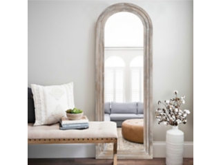 Feronia 21" x 64" Full Length Arched Floor Mirror