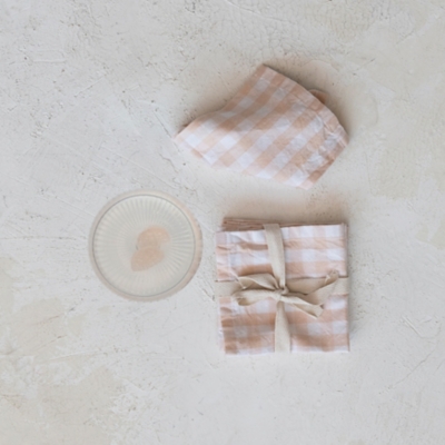 Storied Home Gingham Napkins (Set of 4), , rollover