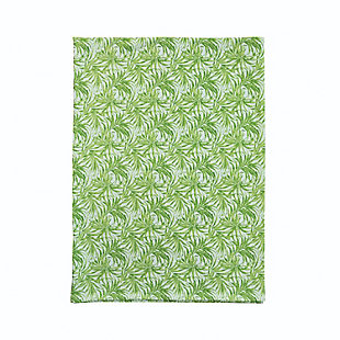Storied Home Palm Leaf Tablecloth, , large