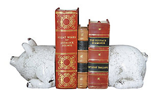 Storied Home Pig Bookends (Set of 2), , large