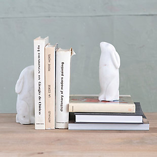 Storied Home Rabbit Bookends (Set of 2), , rollover