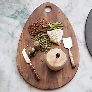 Storied Home Charcuterie Board with Handle, , rollover