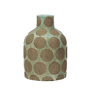Storied Home Vase with Wax Relief Dots, , large