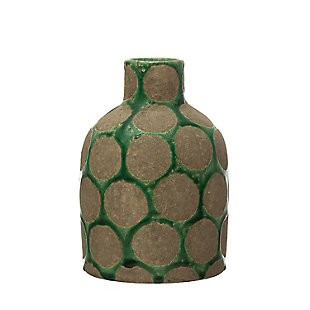 Storied Home Vase with Wax Relief Dots, , large
