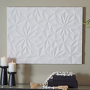 CosmoLiving by Cosmopolitan Carved Geometric Wall Decor 24"W X 32"H, , rollover